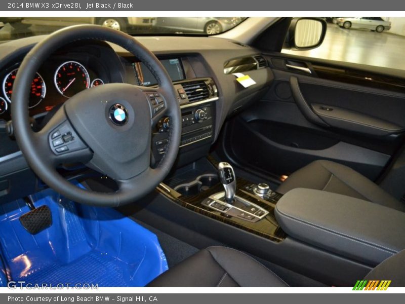 Jet Black / Black 2014 BMW X3 xDrive28i
