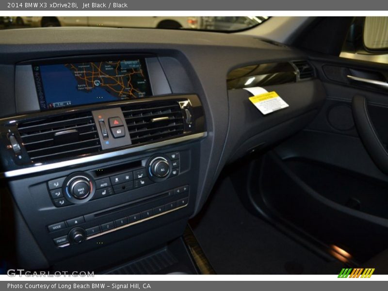 Jet Black / Black 2014 BMW X3 xDrive28i