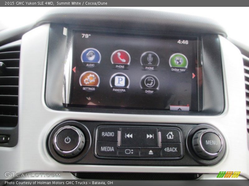 Controls of 2015 Yukon SLE 4WD