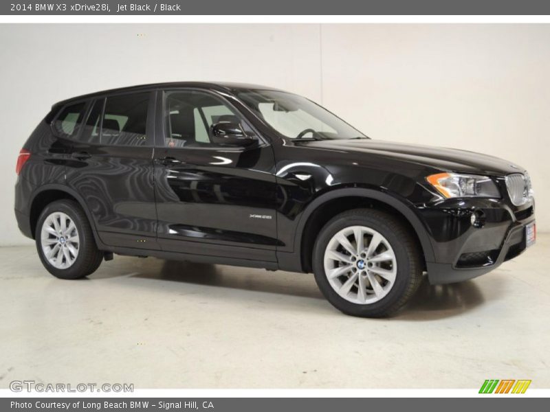Jet Black / Black 2014 BMW X3 xDrive28i