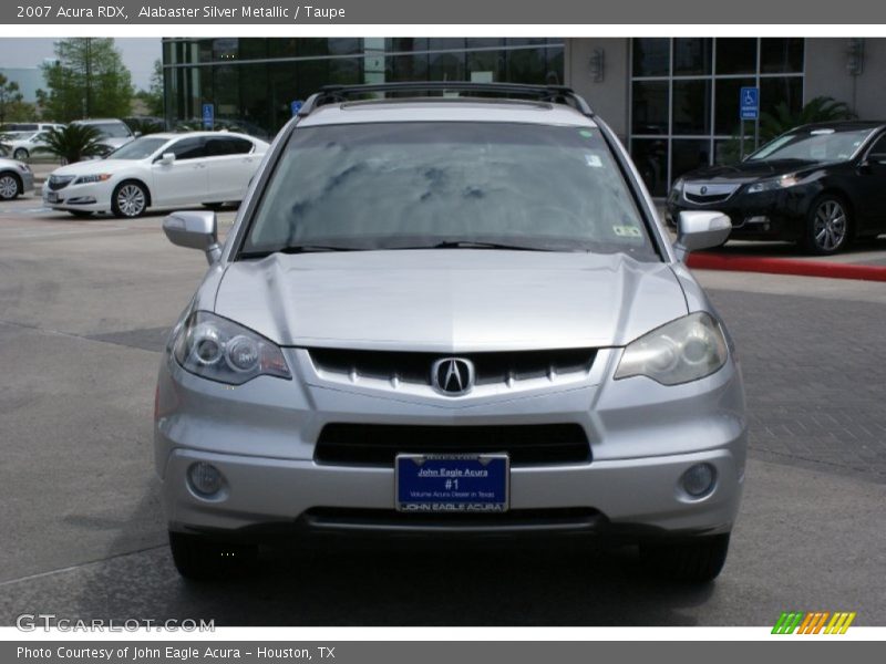 Alabaster Silver Metallic / Taupe 2007 Acura RDX