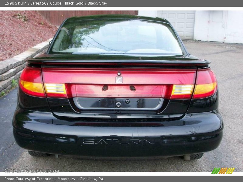 Black Gold / Black/Gray 1998 Saturn S Series SC2 Coupe