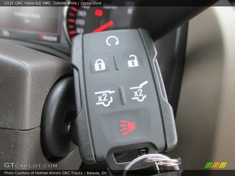Keys of 2015 Yukon SLE 4WD