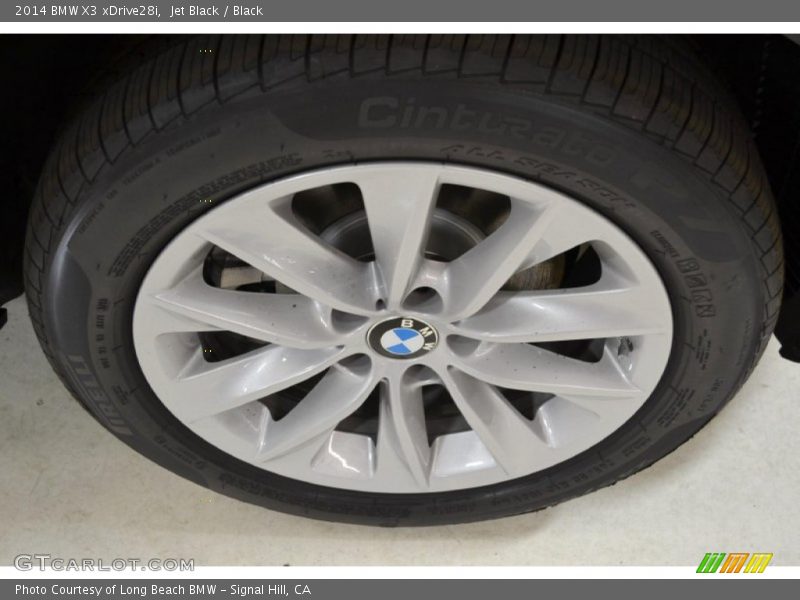 Jet Black / Black 2014 BMW X3 xDrive28i