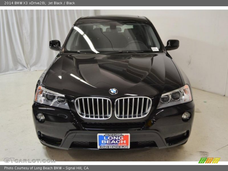 Jet Black / Black 2014 BMW X3 xDrive28i