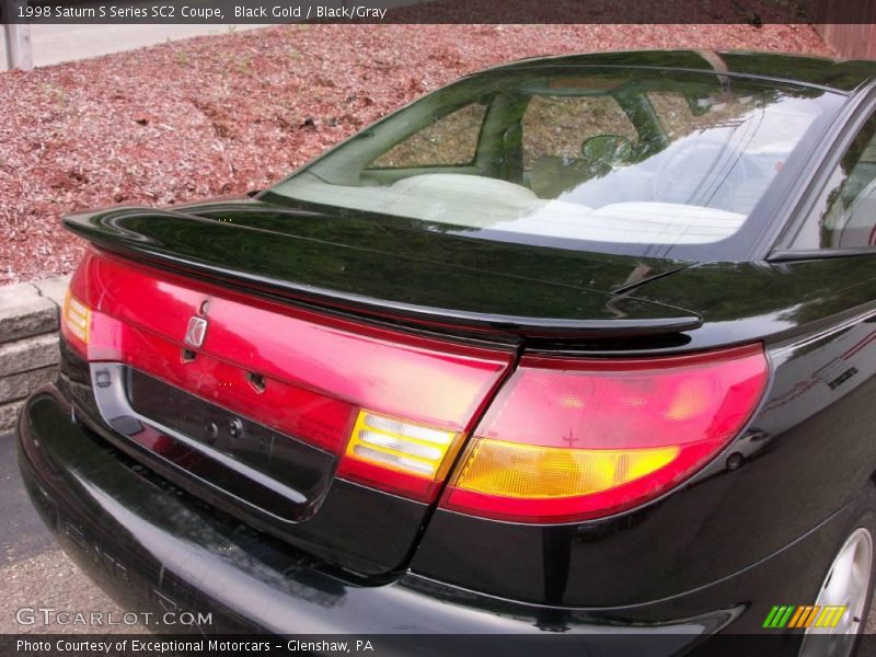 Black Gold / Black/Gray 1998 Saturn S Series SC2 Coupe