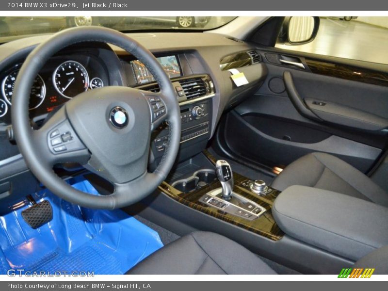 Jet Black / Black 2014 BMW X3 xDrive28i