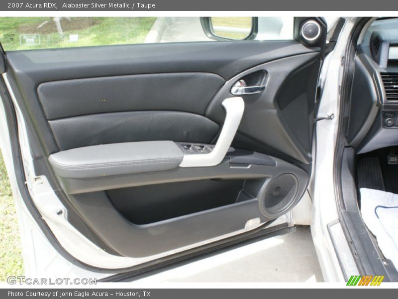 Alabaster Silver Metallic / Taupe 2007 Acura RDX