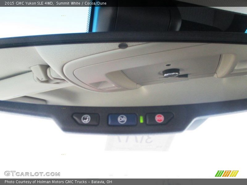 Summit White / Cocoa/Dune 2015 GMC Yukon SLE 4WD