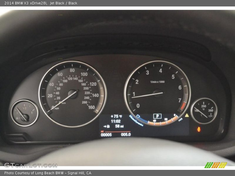 Jet Black / Black 2014 BMW X3 xDrive28i