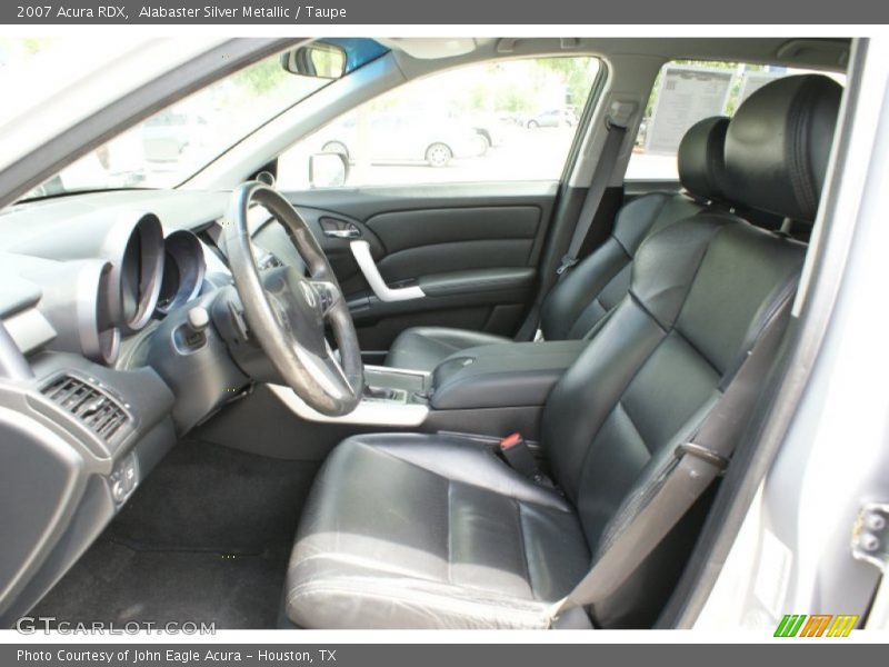 Alabaster Silver Metallic / Taupe 2007 Acura RDX