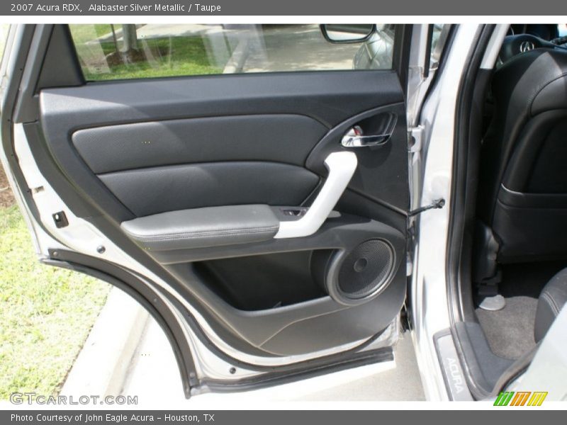 Alabaster Silver Metallic / Taupe 2007 Acura RDX
