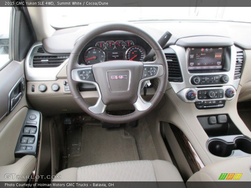 Dashboard of 2015 Yukon SLE 4WD