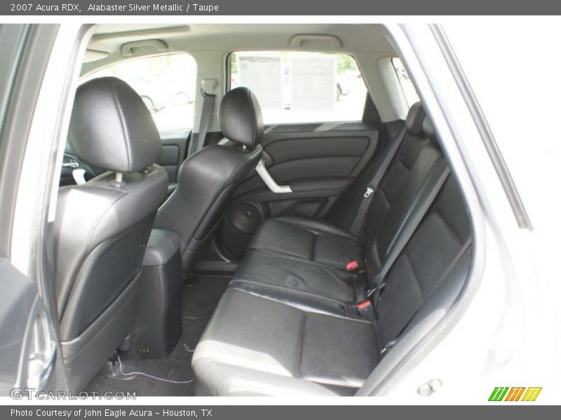 Alabaster Silver Metallic / Taupe 2007 Acura RDX