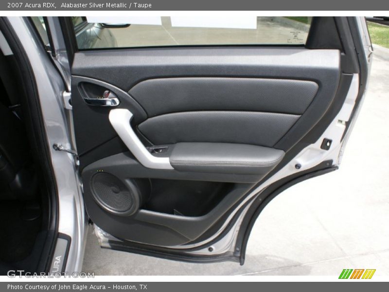 Alabaster Silver Metallic / Taupe 2007 Acura RDX