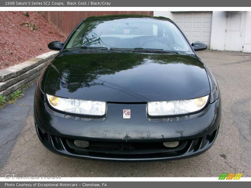 Black Gold / Black/Gray 1998 Saturn S Series SC2 Coupe