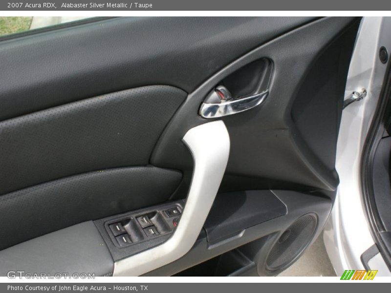 Alabaster Silver Metallic / Taupe 2007 Acura RDX