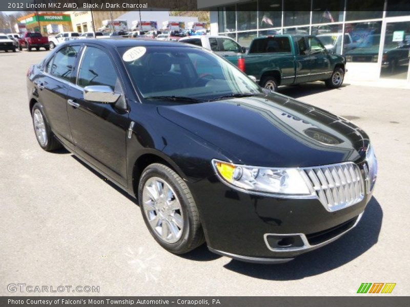 Black / Dark Charcoal 2012 Lincoln MKZ AWD