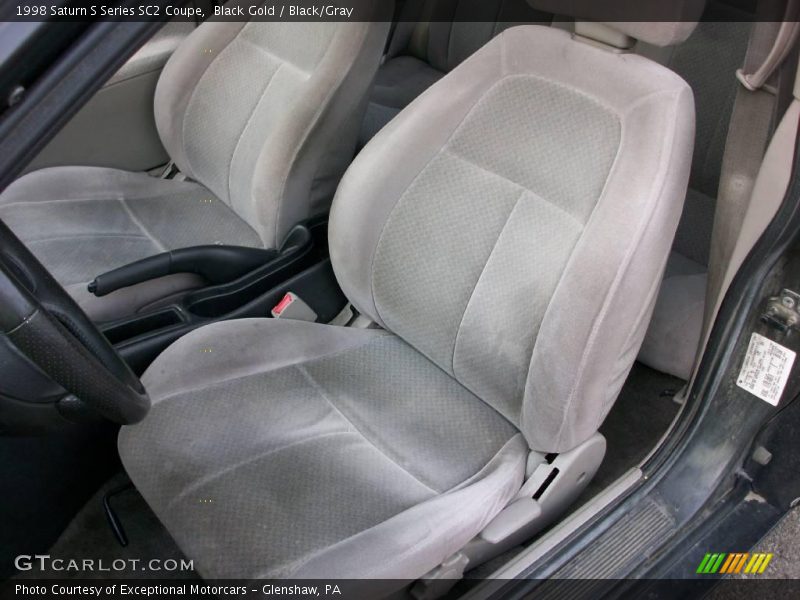 Black Gold / Black/Gray 1998 Saturn S Series SC2 Coupe