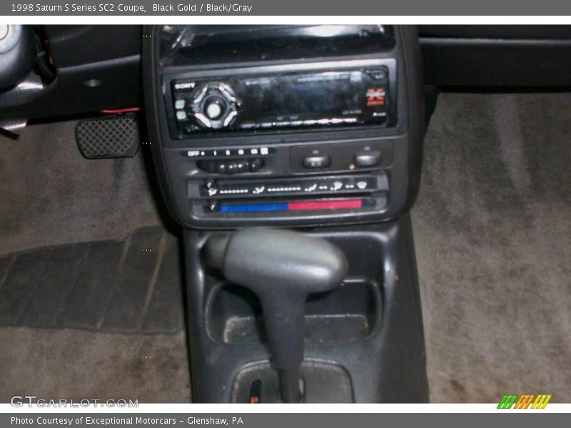 Black Gold / Black/Gray 1998 Saturn S Series SC2 Coupe