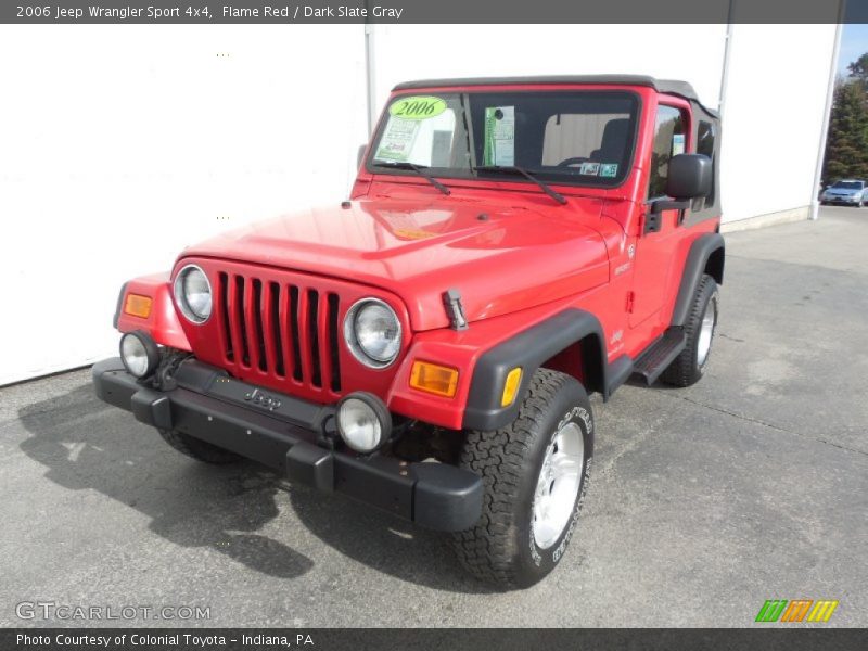 Front 3/4 View of 2006 Wrangler Sport 4x4