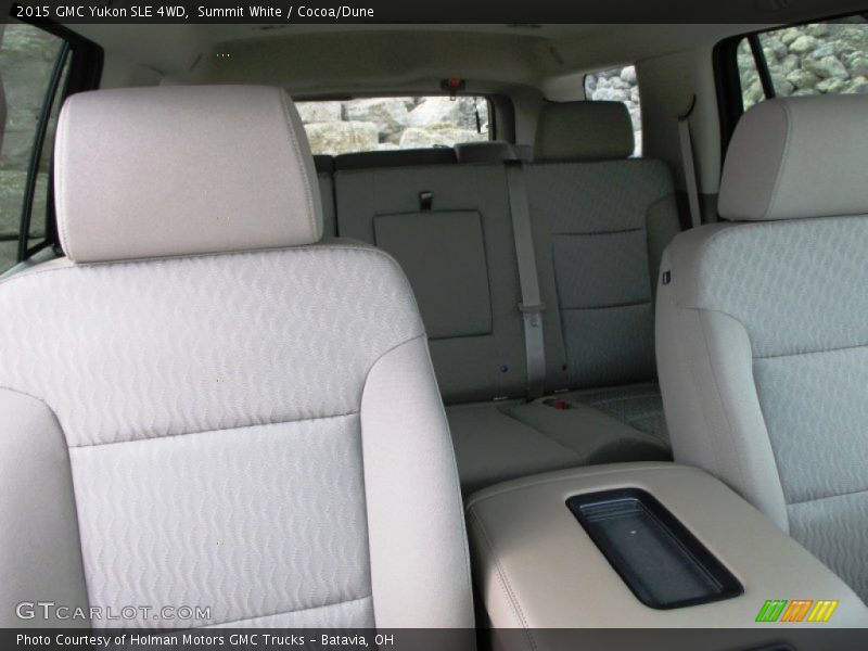 Summit White / Cocoa/Dune 2015 GMC Yukon SLE 4WD