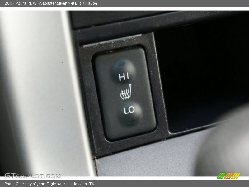 Alabaster Silver Metallic / Taupe 2007 Acura RDX