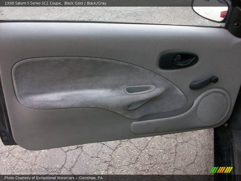 Black Gold / Black/Gray 1998 Saturn S Series SC2 Coupe