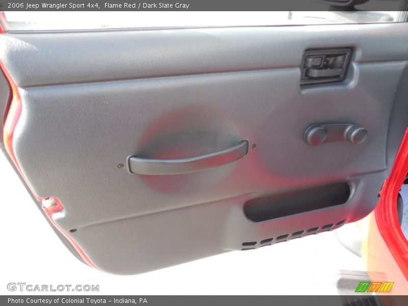Flame Red / Dark Slate Gray 2006 Jeep Wrangler Sport 4x4
