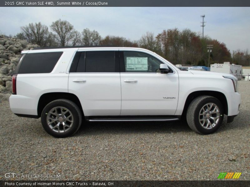  2015 Yukon SLE 4WD Summit White