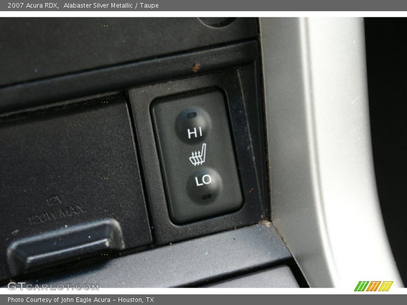 Alabaster Silver Metallic / Taupe 2007 Acura RDX