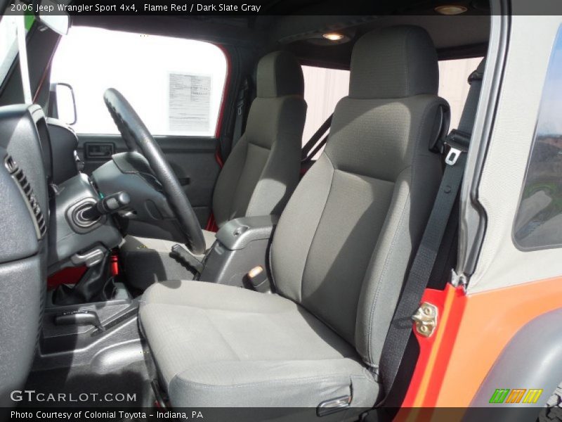 Flame Red / Dark Slate Gray 2006 Jeep Wrangler Sport 4x4