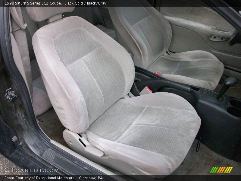 Black Gold / Black/Gray 1998 Saturn S Series SC2 Coupe