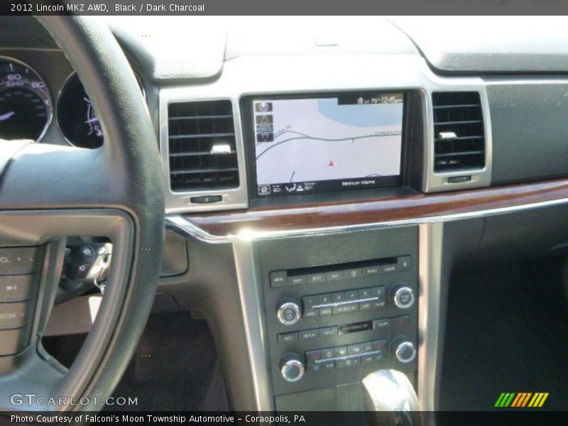 Black / Dark Charcoal 2012 Lincoln MKZ AWD