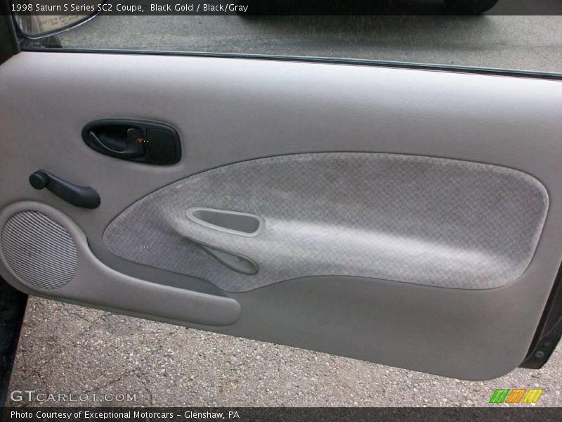 Black Gold / Black/Gray 1998 Saturn S Series SC2 Coupe