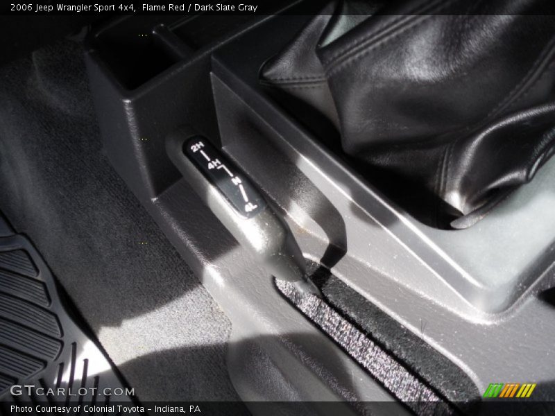 Flame Red / Dark Slate Gray 2006 Jeep Wrangler Sport 4x4