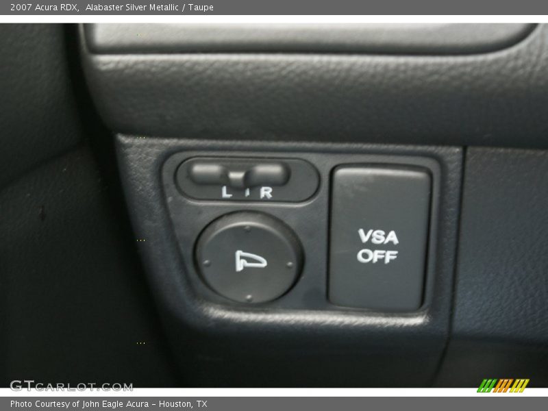 Alabaster Silver Metallic / Taupe 2007 Acura RDX