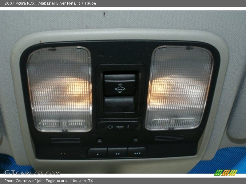Alabaster Silver Metallic / Taupe 2007 Acura RDX