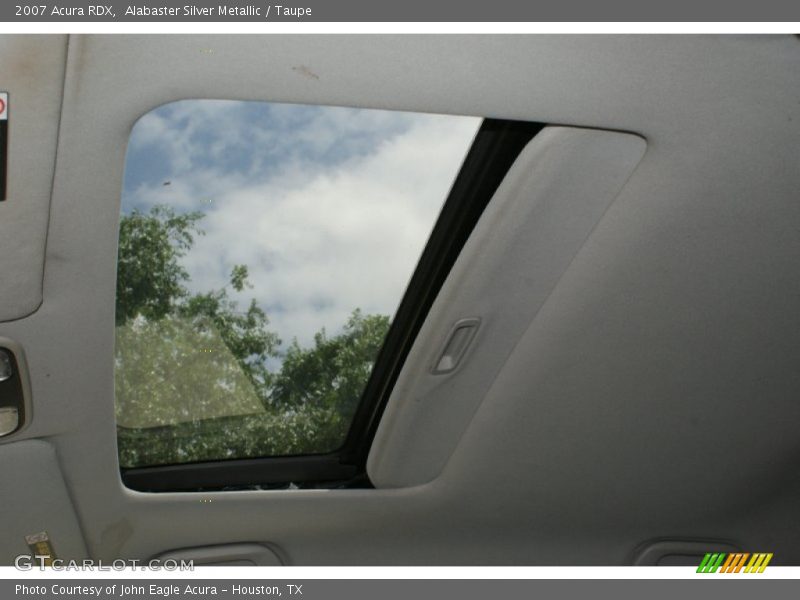 Alabaster Silver Metallic / Taupe 2007 Acura RDX