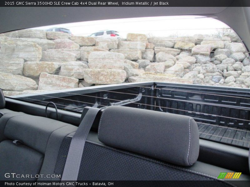 Iridium Metallic / Jet Black 2015 GMC Sierra 3500HD SLE Crew Cab 4x4 Dual Rear Wheel