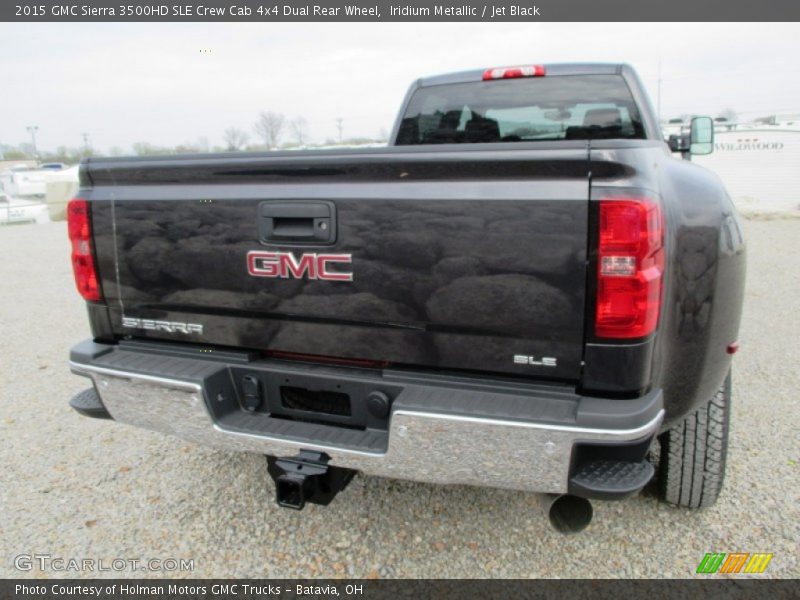  2015 Sierra 3500HD SLE Crew Cab 4x4 Dual Rear Wheel Iridium Metallic