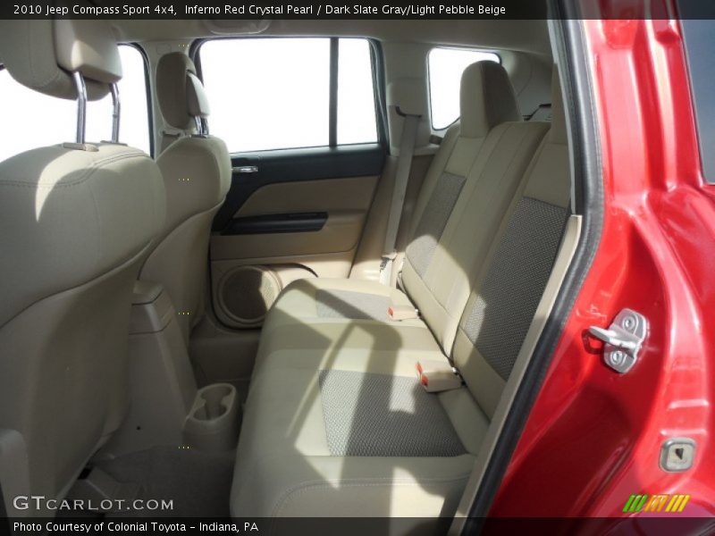 Inferno Red Crystal Pearl / Dark Slate Gray/Light Pebble Beige 2010 Jeep Compass Sport 4x4