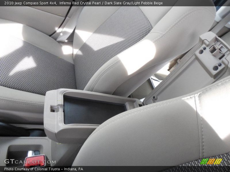 Inferno Red Crystal Pearl / Dark Slate Gray/Light Pebble Beige 2010 Jeep Compass Sport 4x4