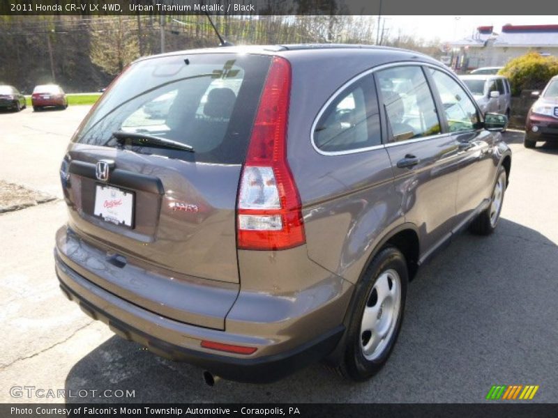 Urban Titanium Metallic / Black 2011 Honda CR-V LX 4WD