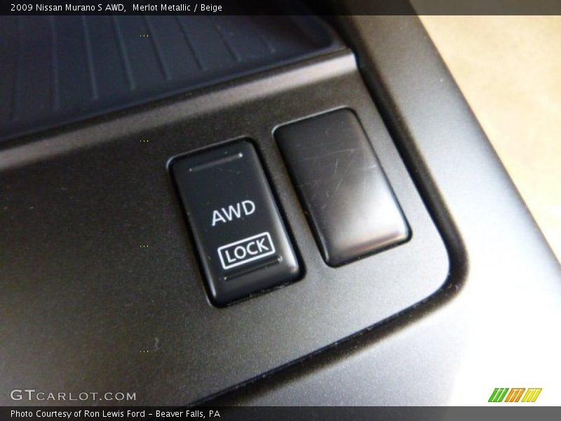 Merlot Metallic / Beige 2009 Nissan Murano S AWD