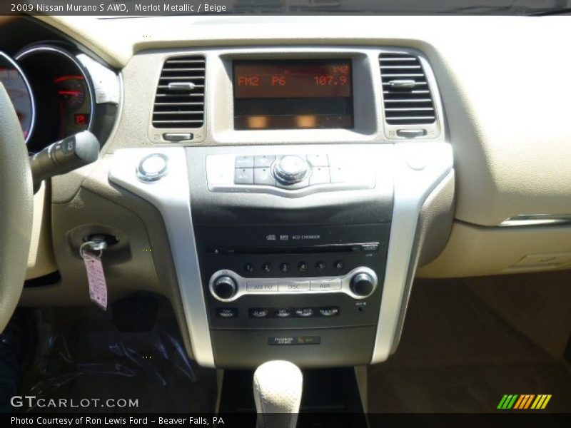 Merlot Metallic / Beige 2009 Nissan Murano S AWD