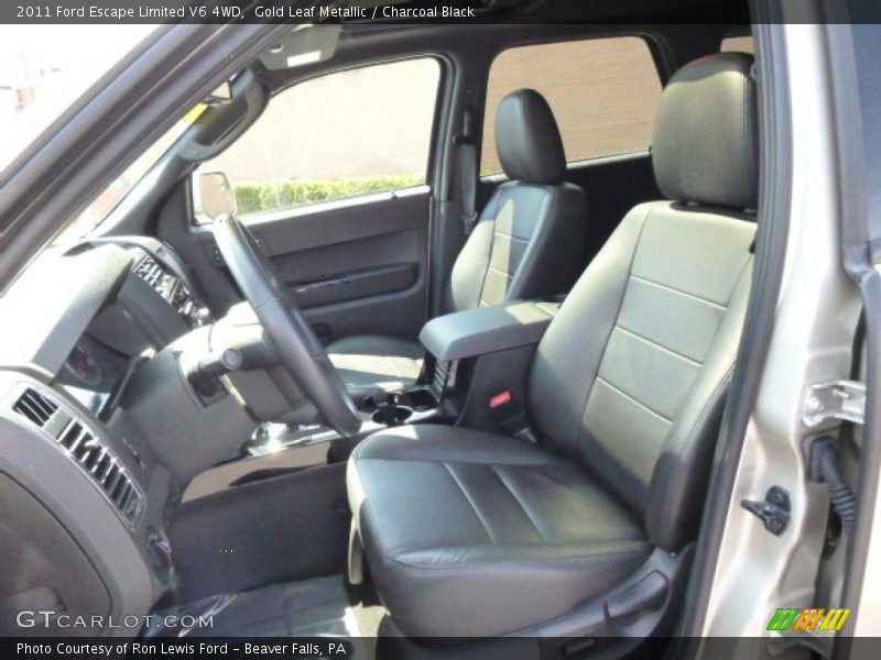 Gold Leaf Metallic / Charcoal Black 2011 Ford Escape Limited V6 4WD