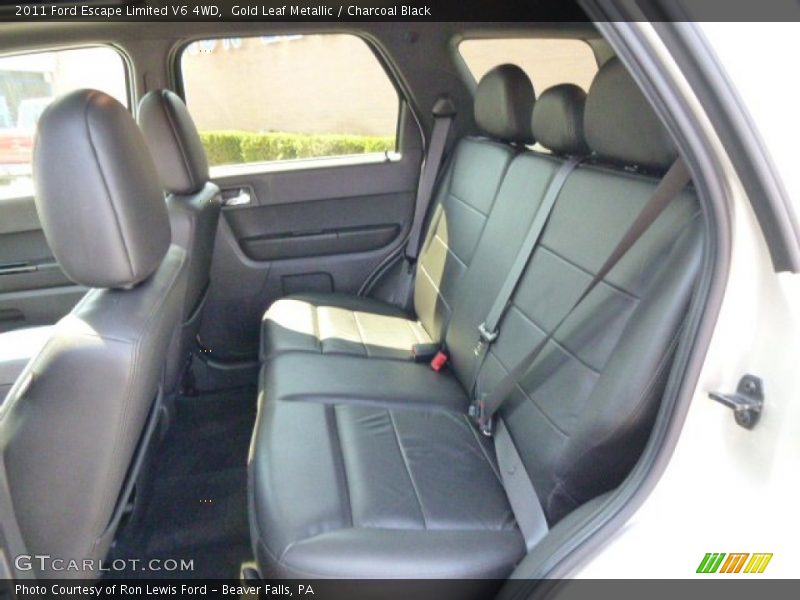 Gold Leaf Metallic / Charcoal Black 2011 Ford Escape Limited V6 4WD