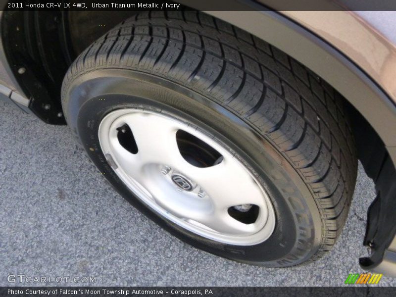 Urban Titanium Metallic / Ivory 2011 Honda CR-V LX 4WD