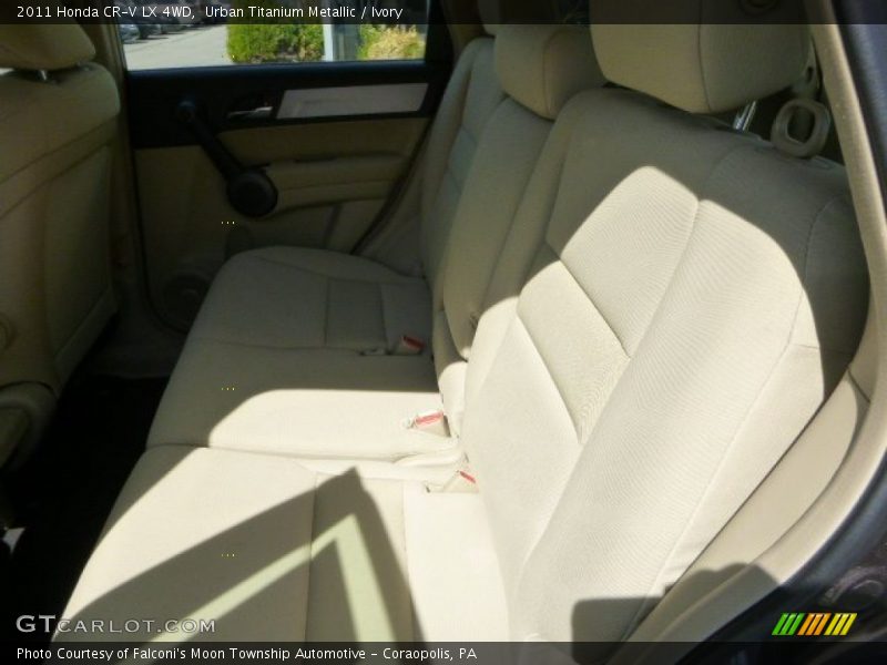 Urban Titanium Metallic / Ivory 2011 Honda CR-V LX 4WD